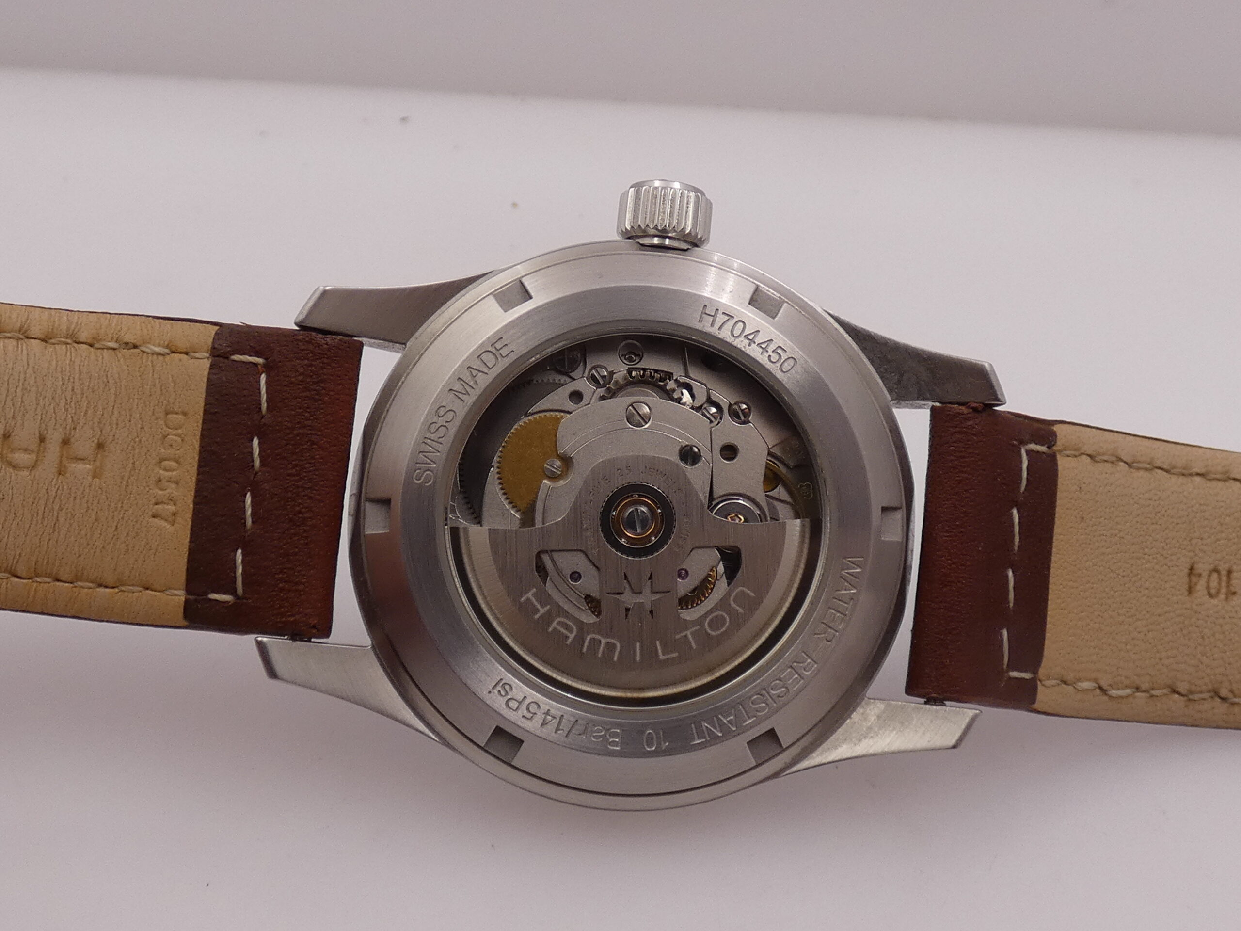 Hamilton Khaki Field Automatico LIKE NEW BOX&PAPERS Anno 2020 Acciaio Ref. H704450 - immagine 18