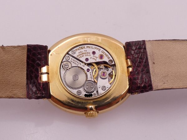 Patek Philippe Golden Ellipse Lady 4225 Oro Massiccio 18Kt ANNO 1975 Manuale Vintage