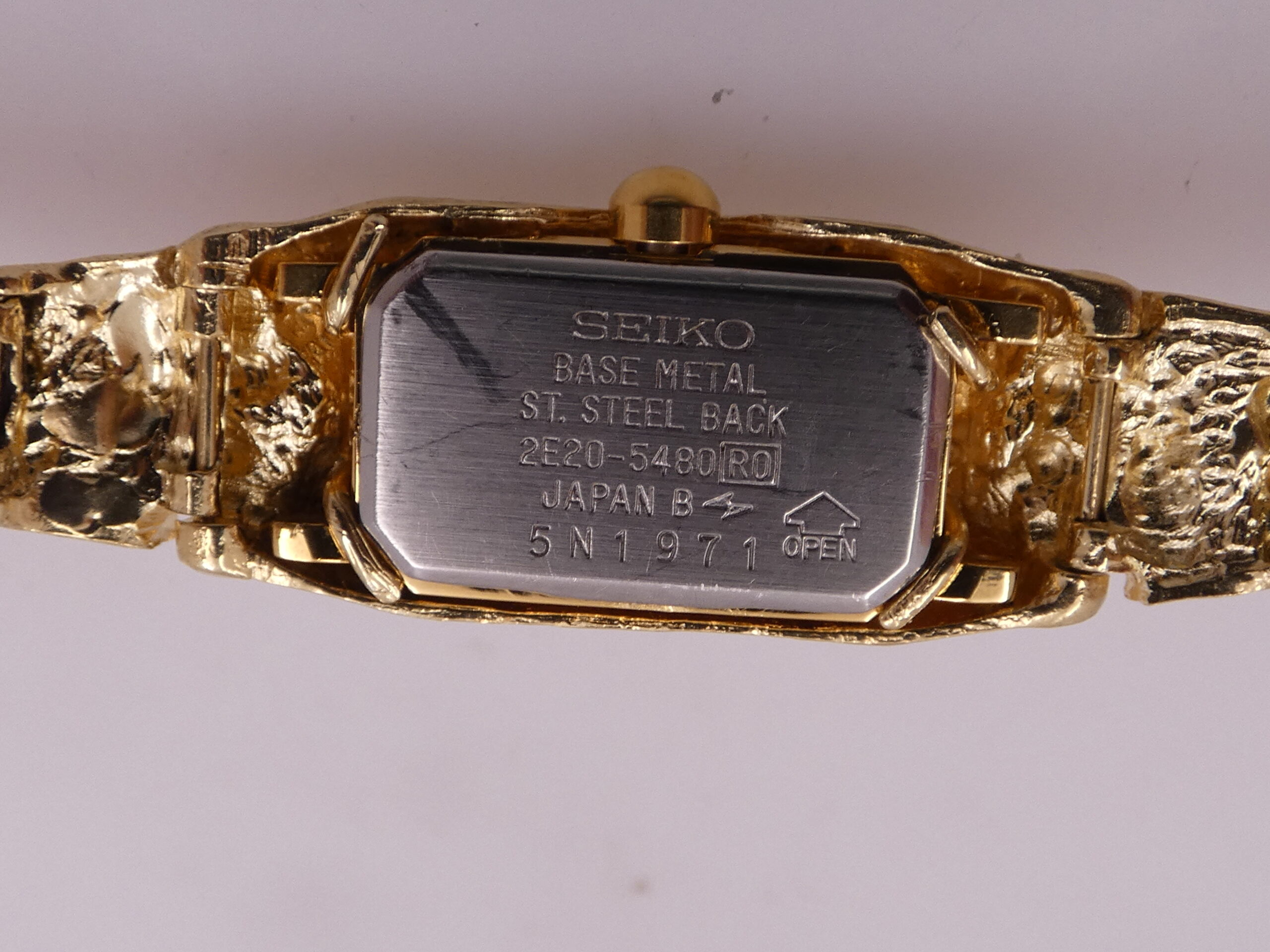 Seiko RARE Nugget Lady O62OR Oro Giallo 14Kt 80's Vintage For Ladies - immagine 17