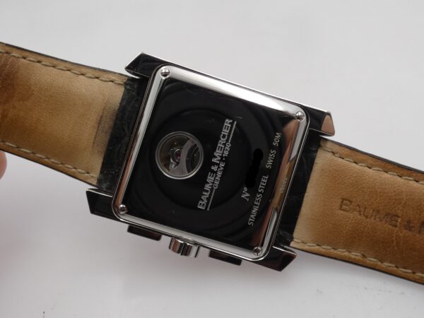 Cronografo Baume & Mercier Hampton 65530 BOX&PAPERS Anno 2020 Automatico Acciaio