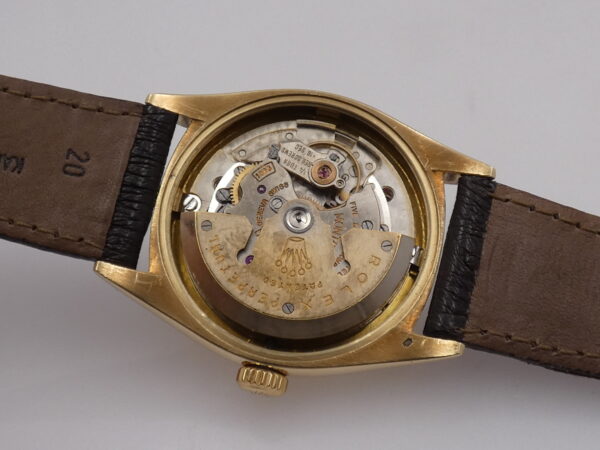 Rolex Datejust 36 6605 Oro Massiccio 18Kt ANNO 1973 Automatic Butterfly Rotor Vintage Watch