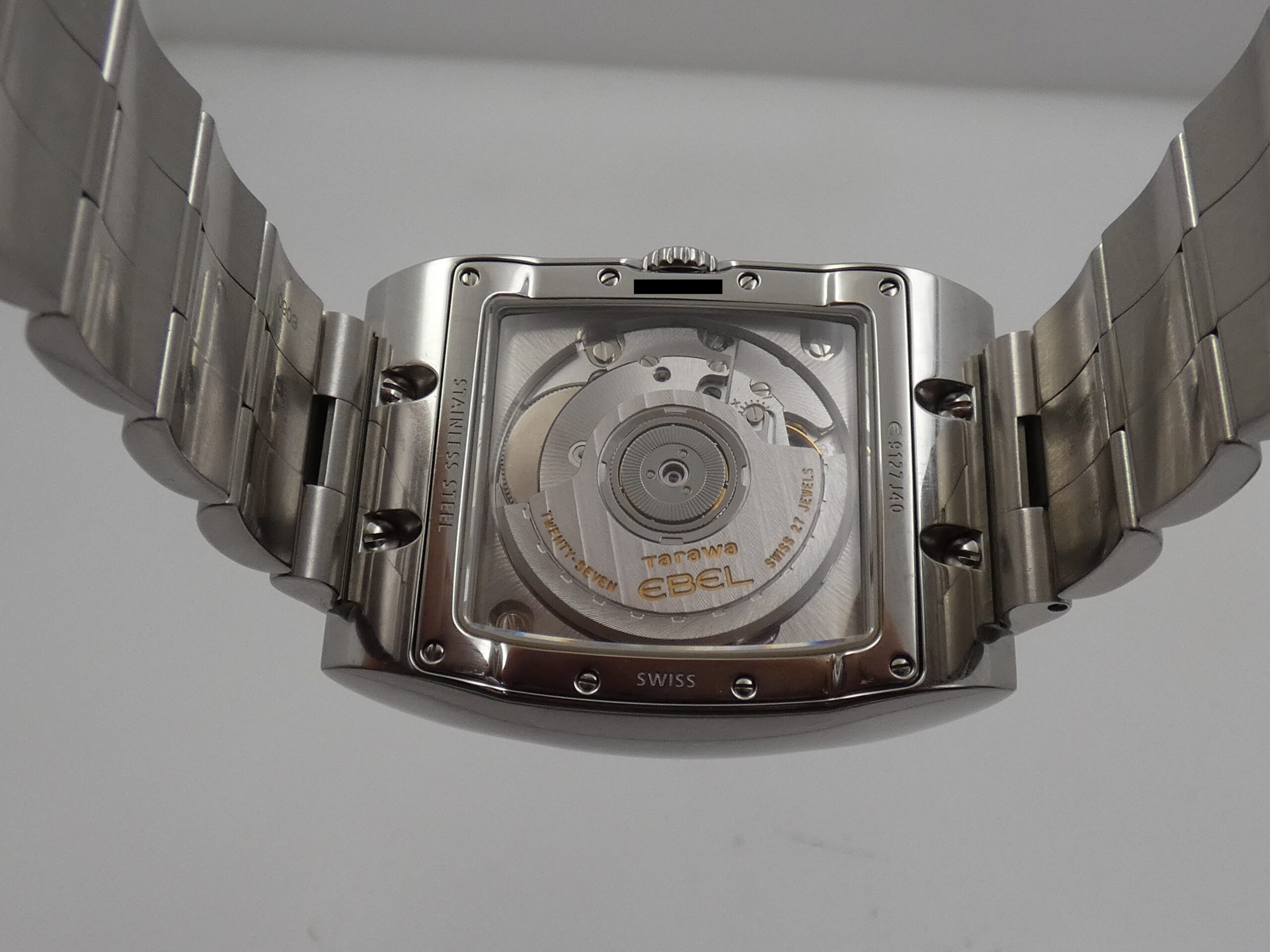 Ebel Tarawa N.O.S. BOX&PAPERS Automatico New Old Stock Anni 2000 Braccialato Ref. 9127J40 - immagine 18