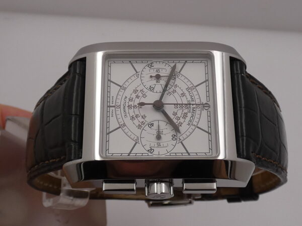 Cronografo Baume & Mercier Hampton 65530 BOX&PAPERS Anno 2020 Automatico Acciaio
