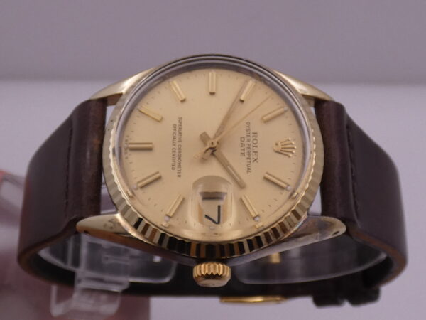 Rolex Rare 1550 Automatico Laminata Oro 18Kt ANNO 1977 Vintage