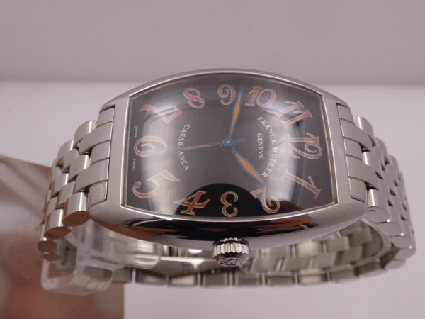 Franck Muller Casablanca SAHARA 2852 Automatico Black Dial Braccialato Acciaio ANNI 2000