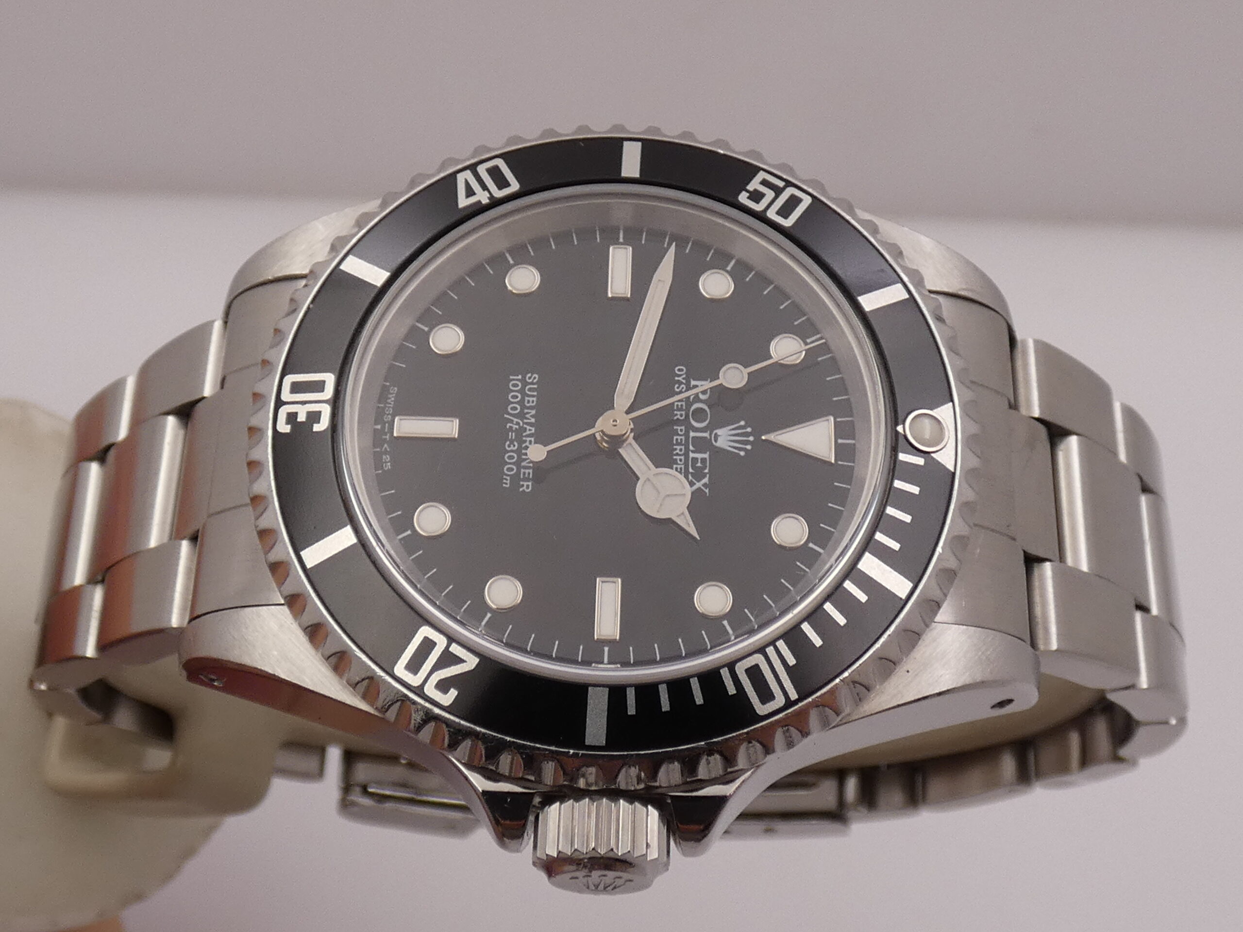 Rolex Submariner (No Date) 14060 MAI LUCIDATO Anno1998 Automatico Bracciale Oyster Acciaio - immagine 4