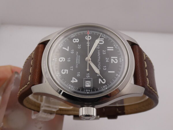 Hamilton Khaki Field Automatico LIKE NEW BOX&PAPERS Anno 2020 Acciaio Ref. H704450