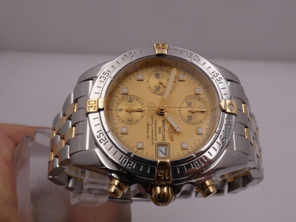 Cronografo Breitling Cockpit B13358 Acciaio & Oro 18Kt BOX PAPERS & C.O.S.C. Anno 2012 Automatico Chronometre