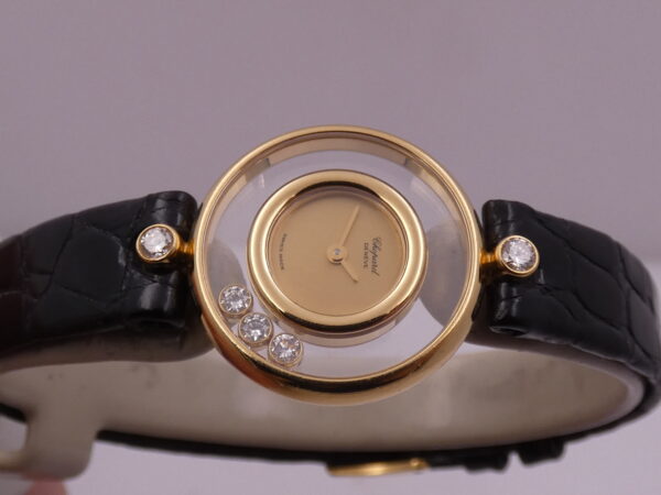 Chopard Happy Diamonds Lady 20/3929 Oro Massiccio 18Kt Floating Diamonds Dial Anni 2000