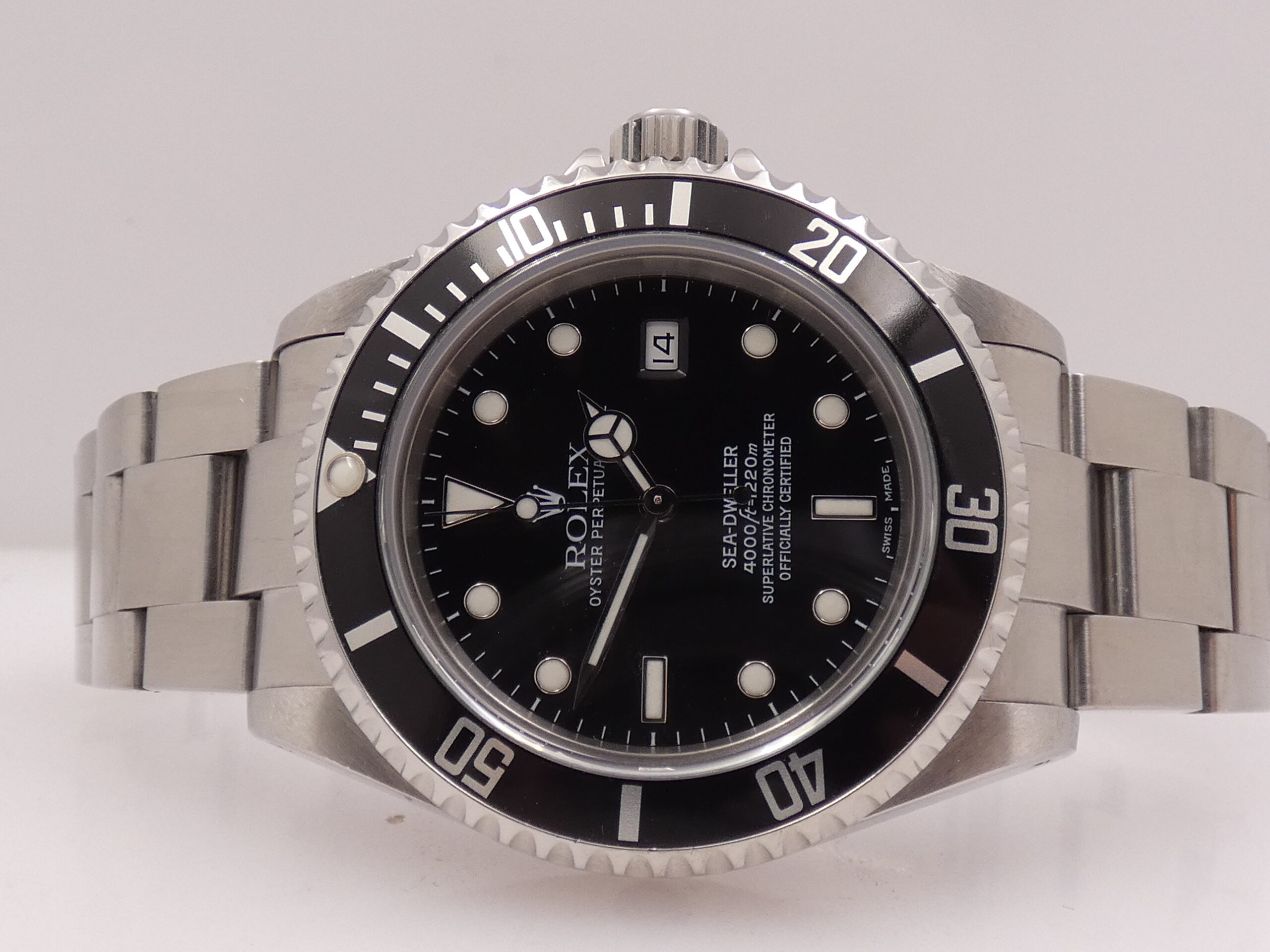 Rolex Sea-Dweller 4000 16600 BOX PAPERS & TAG PRICE Anno 2002 MAI LUCIDATO Automatico Acciaio SERVICED IN ROLEX Settembre 2020 - immagine 4