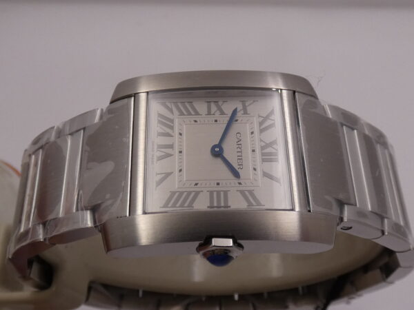 Cartier Tank Française 4476 NUOVO FULL STICKERED with TAG PRICE Acciaio Ref. WSTA0074