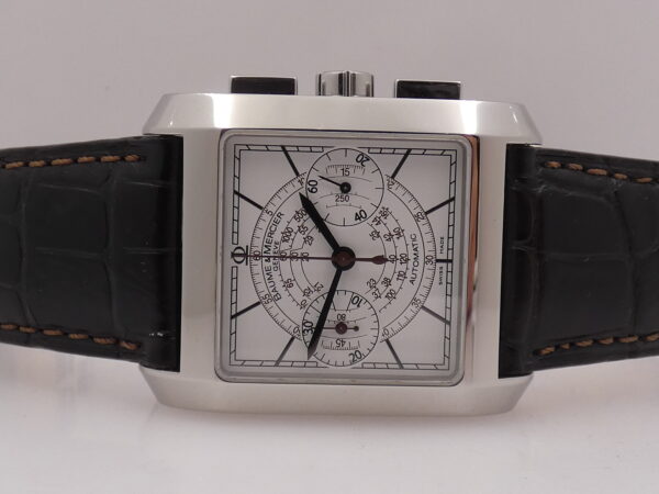 Cronografo Baume & Mercier Hampton 65530 BOX&PAPERS Anno 2020 Automatico Acciaio