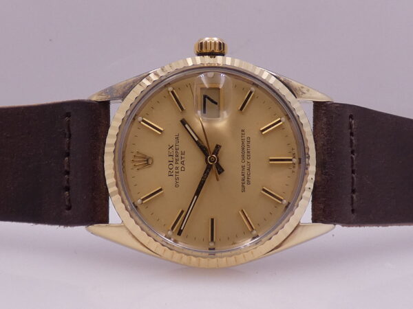 Rolex Rare 1550 Automatico Laminata Oro 18Kt ANNO 1977 Vintage