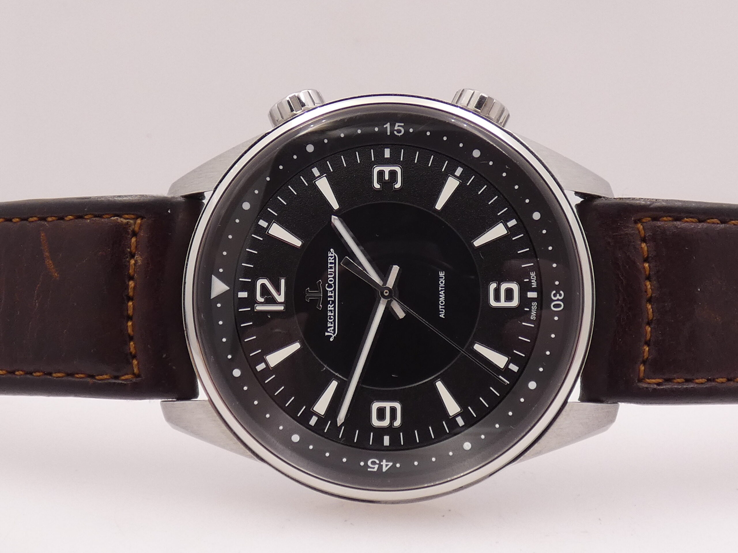 Jaeger-LeCoultre Polaris 1000 Hours Control 41mm With PAPERS 841.8.37.S Automatico Acciaio Black Dial Q9008471 - immagine 5