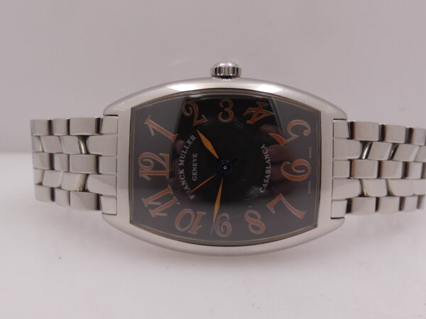 Franck Muller Casablanca SAHARA 2852 Automatico Black Dial Braccialato Acciaio ANNI 2000