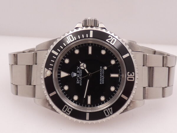 Rolex Submariner (No Date) 14060 MAI LUCIDATO Anno1998 Automatico Bracciale Oyster Acciaio