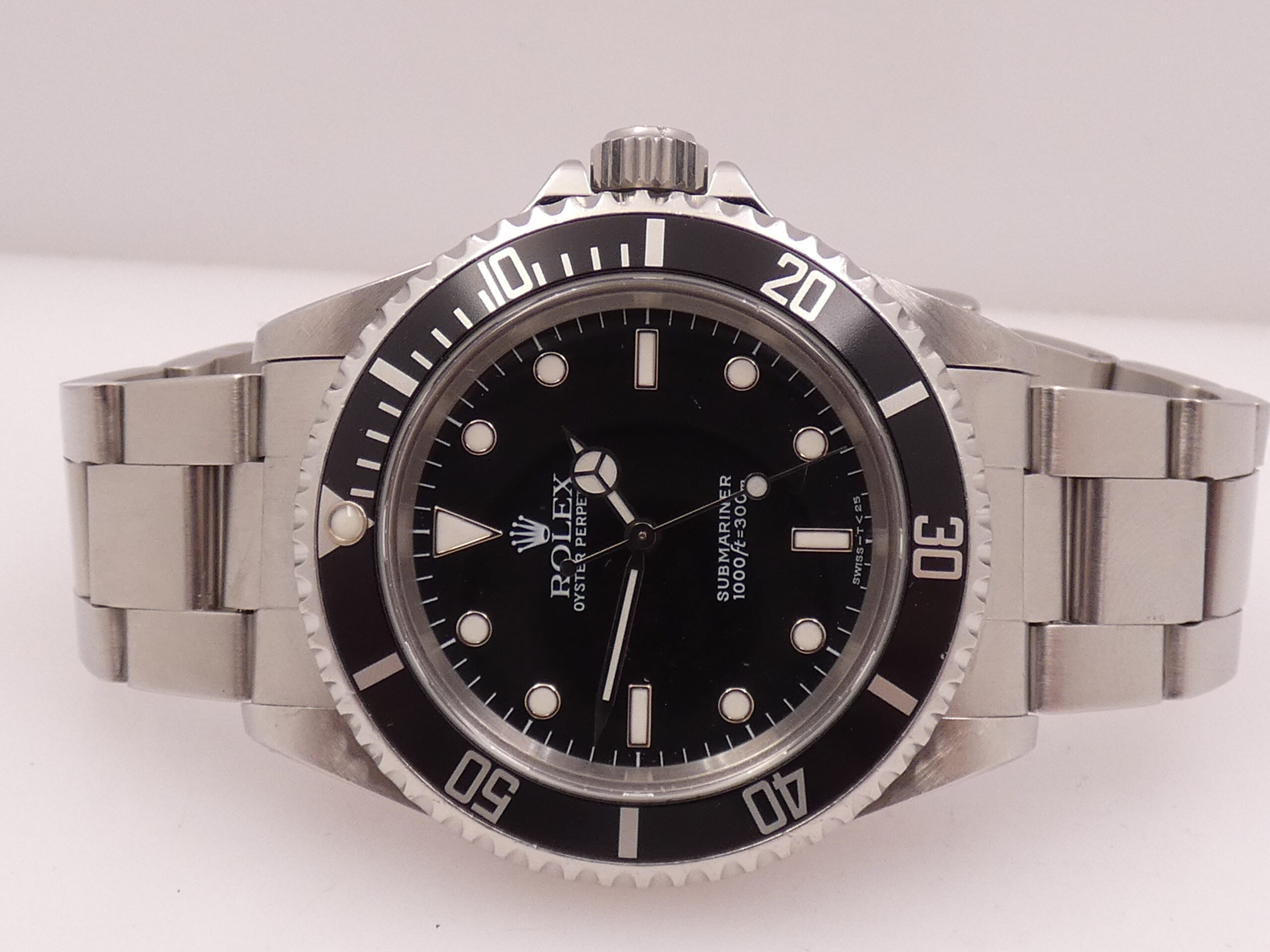 Rolex Submariner (No Date) 14060 MAI LUCIDATO Anno1998 Automatico Bracciale Oyster Acciaio - immagine 5