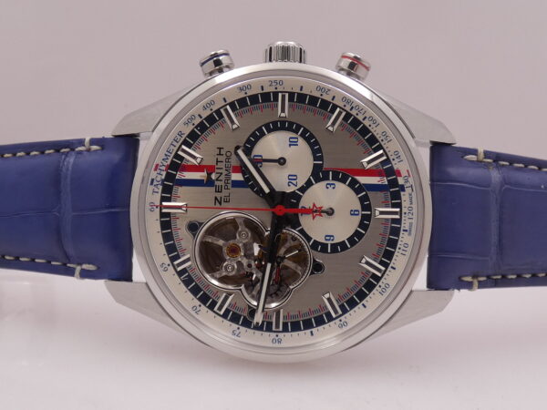 Zenith El Primero Chronomaster 1969 Tour Auto OPEN HEART BOX&PAPERS Anno 2015 Automatico Acciaio Edizione Limitata 500 pz