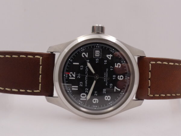 Hamilton Khaki Field Automatico LIKE NEW BOX&PAPERS Anno 2020 Acciaio Ref. H704450