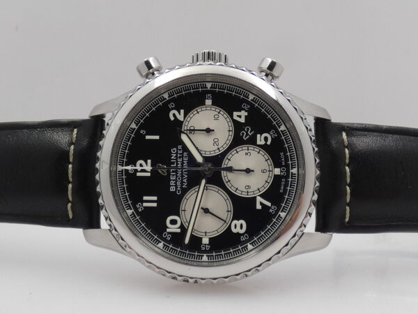 Cronografo Breitling Navitimer 8 B01 43mm AB0117 BOX&PAPERS Anno 2018 Automatico Chronometer Acciaio