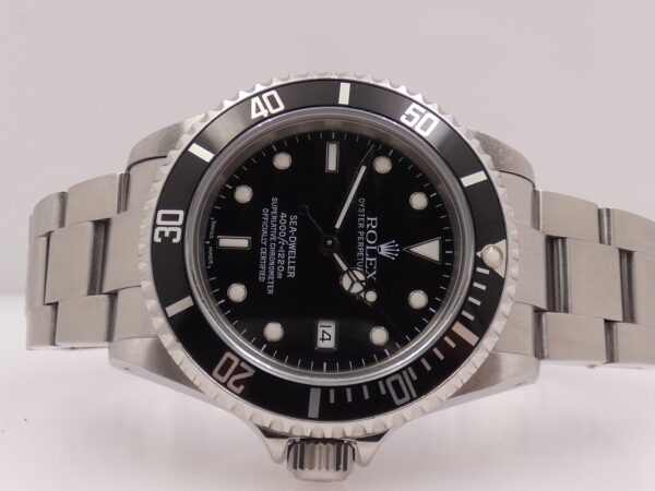 Rolex Sea-Dweller 4000 16600 BOX PAPERS & TAG PRICE Anno 2002 MAI LUCIDATO Automatico Acciaio SERVICED IN ROLEX Settembre 2020