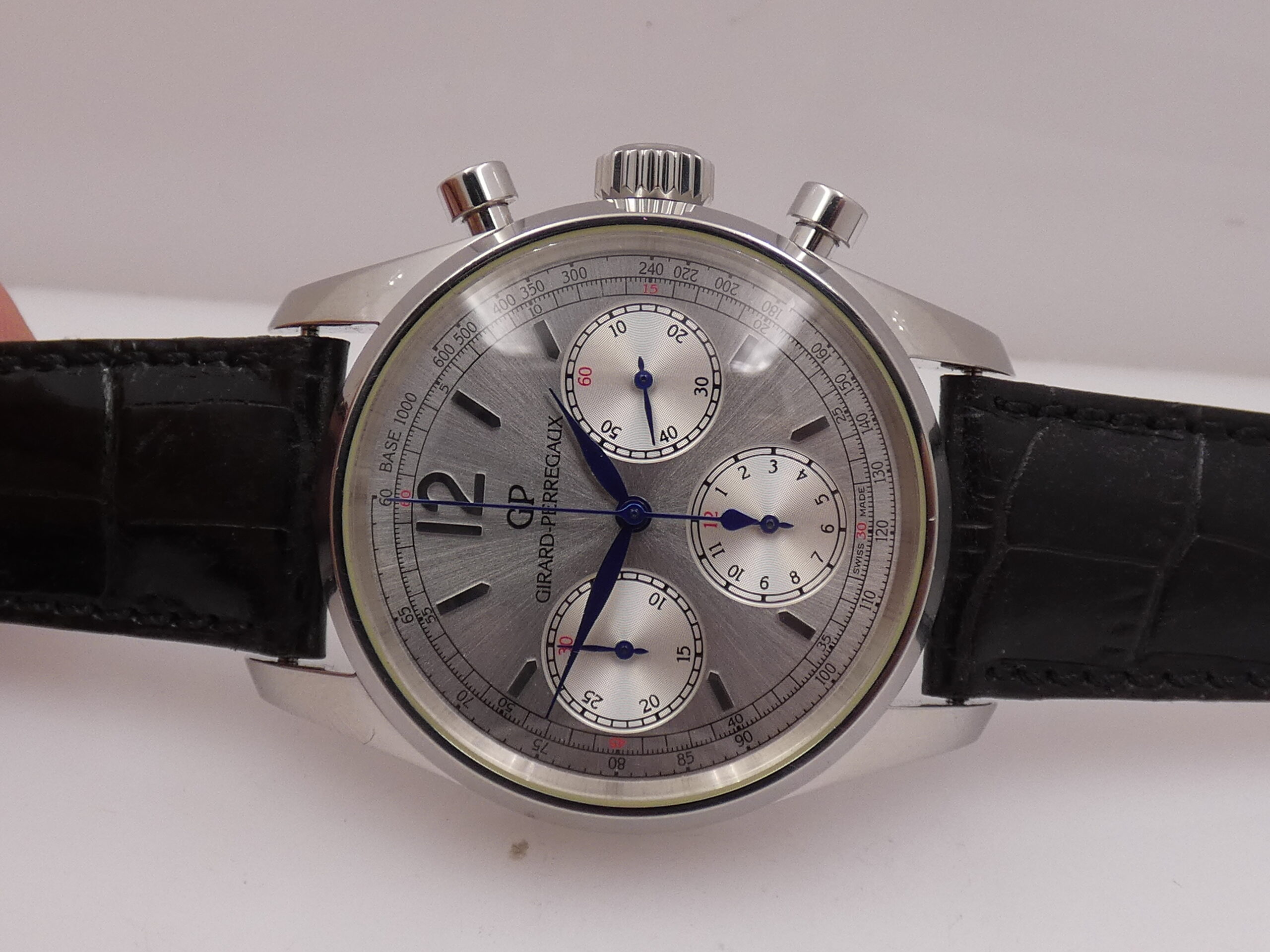 Cronografo Girard Perregaux 30 Anni In Fiat 49480 With PAPERS Anno 2013 Automatico Acciaio - immagine 5