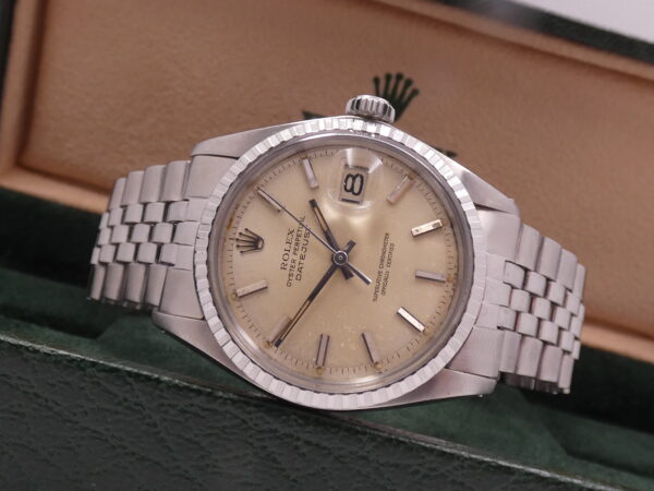 Rolex Datejust 36 1603 Automatico ANNO 1969 Big Logo Bracciale Jubilee Vintage Acciaio