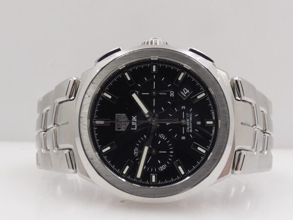 Cronografo TAG Heuer Link Calibre 17 Automatic CBC2110 With LINK BRACELET Acciaio