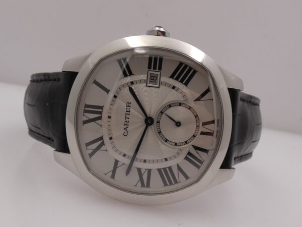 Cartier Drive de Cartier 3930 Automatico ANNO 2016 BOX & PAPERS Acciaio