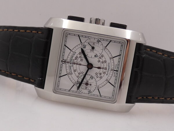 Cronografo Baume & Mercier Hampton 65530 BOX&PAPERS Anno 2020 Automatico Acciaio