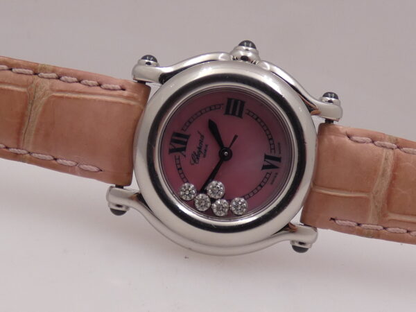 Chopard Happy Sport Lady MOP & "Happy" Floating Diamonds Dial Anni 2000 Ref. 27/8245-23