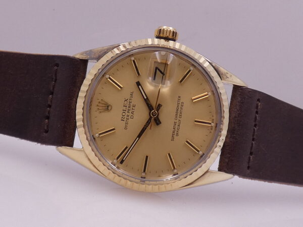 Rolex Rare 1550 Automatico Laminata Oro 18Kt ANNO 1977 Vintage