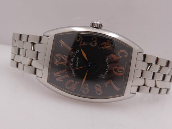 Franck Muller Casablanca SAHARA 2852 Automatico Black Dial Braccialato Acciaio ANNI 2000