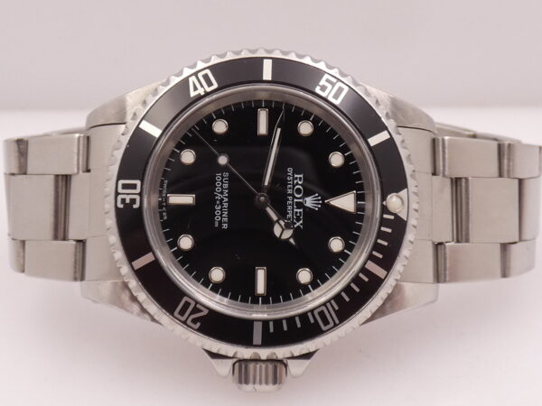 Rolex Submariner (No Date) 14060 MAI LUCIDATO Anno1998 Automatico Bracciale Oyster Acciaio