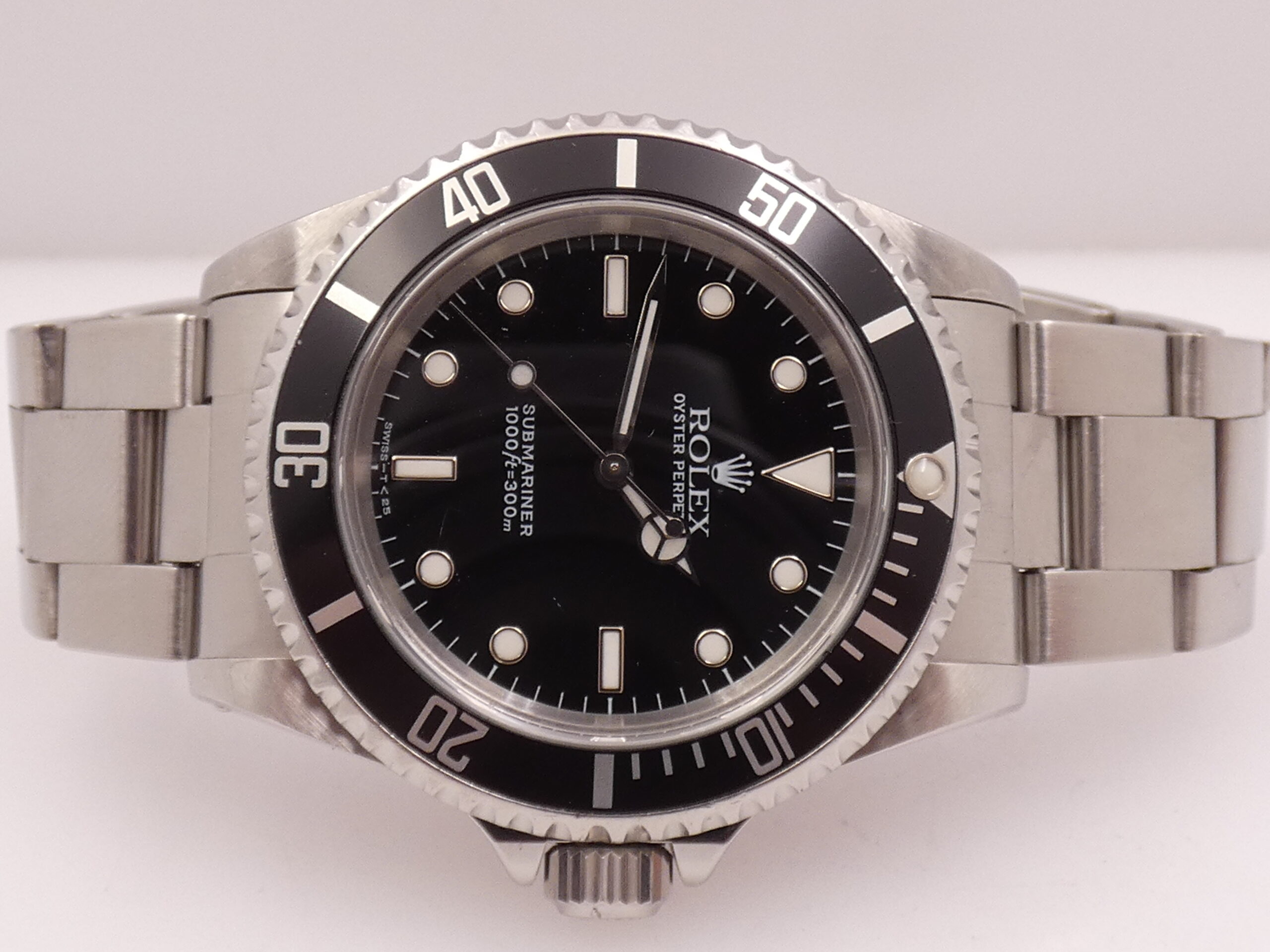 Rolex Submariner (No Date) 14060 MAI LUCIDATO Anno1998 Automatico Bracciale Oyster Acciaio - immagine 6
