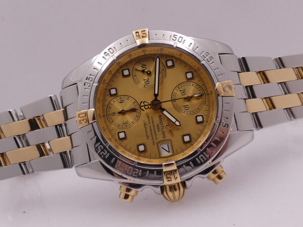 Cronografo Breitling Cockpit B13358 Acciaio & Oro 18Kt BOX PAPERS & C.O.S.C. Anno 2012 Automatico Chronometre