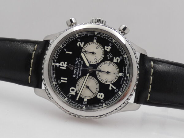 Cronografo Breitling Navitimer 8 B01 43mm AB0117 BOX&PAPERS Anno 2018 Automatico Chronometer Acciaio