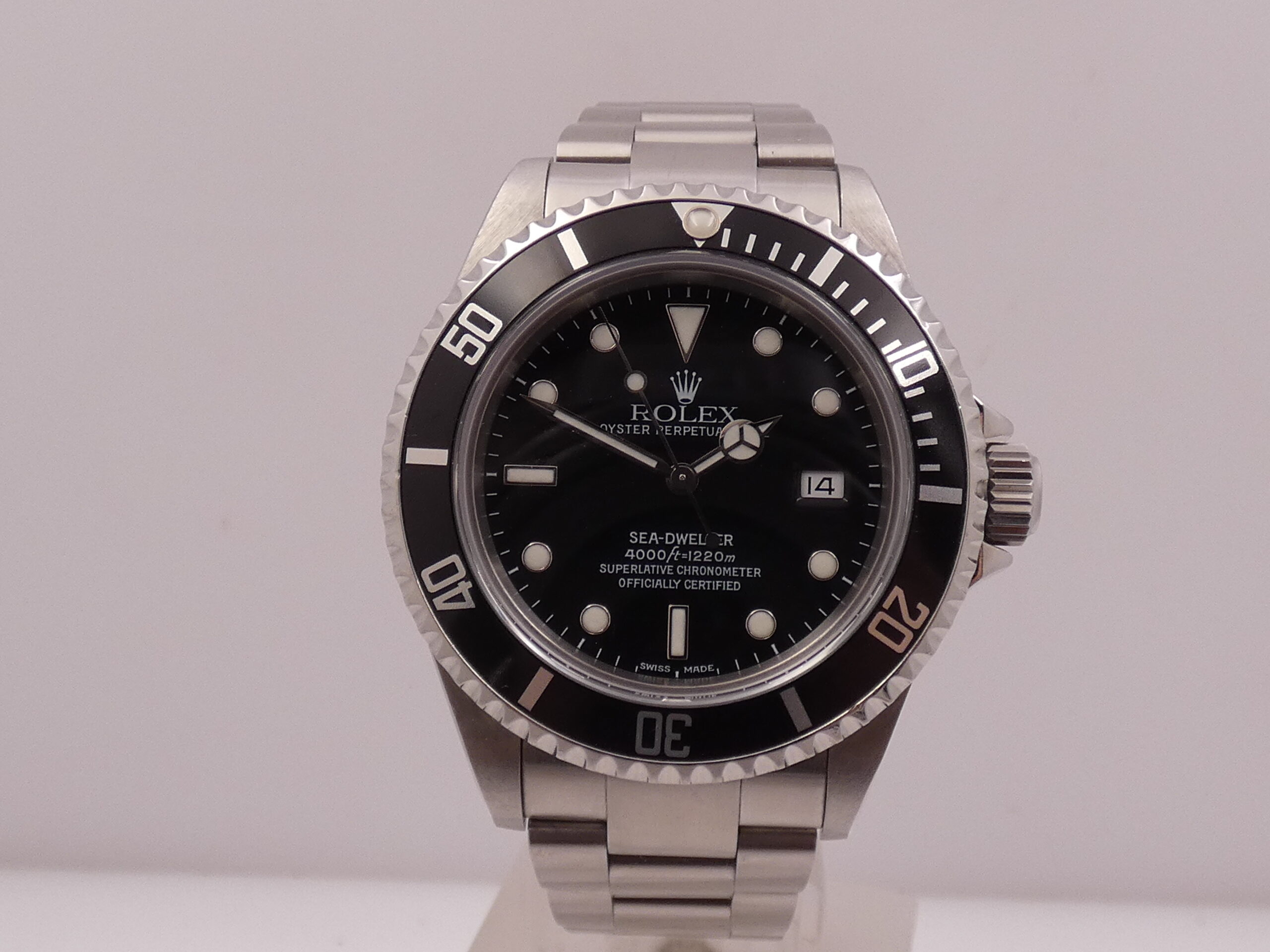Rolex Sea-Dweller 4000 16600 BOX PAPERS & TAG PRICE Anno 2002 MAI LUCIDATO Automatico Acciaio SERVICED IN ROLEX Settembre 2020 - immagine 6