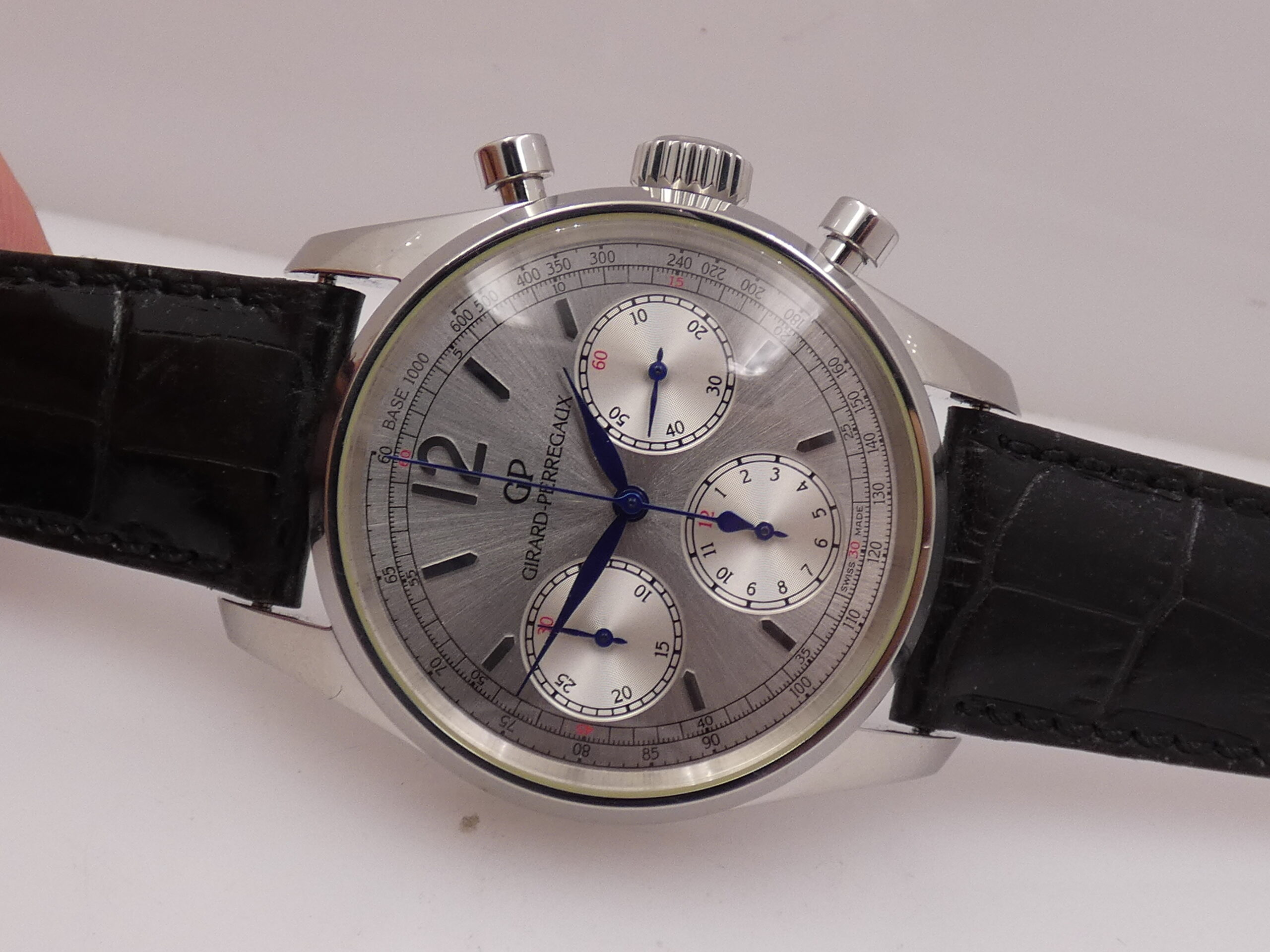 Cronografo Girard Perregaux 30 Anni In Fiat 49480 With PAPERS Anno 2013 Automatico Acciaio - immagine 6