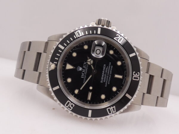 Rolex Submariner Date 16610 N.O.S. WITH ORIGINAL BOX Anno 1993 New Old Stock Automatico Acciaio