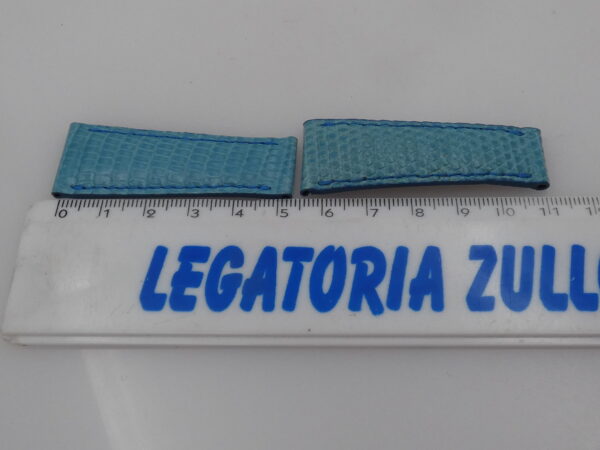 Cinturino Originale Rolex TURCHESE Per DAYTONA BEACH NUOVO Lucertola Pregiata 20x55mm