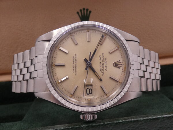 Rolex Datejust 36 1603 Automatico ANNO 1969 Big Logo Bracciale Jubilee Vintage Acciaio