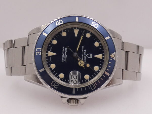 Tudor Submariner By Rolex 75090 36mm Blue Dial & Bezel MAI LUCIDATO Anno 1993 Automatico Acciaio