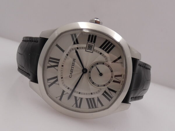 Cartier Drive de Cartier 3930 Automatico ANNO 2016 BOX & PAPERS Acciaio