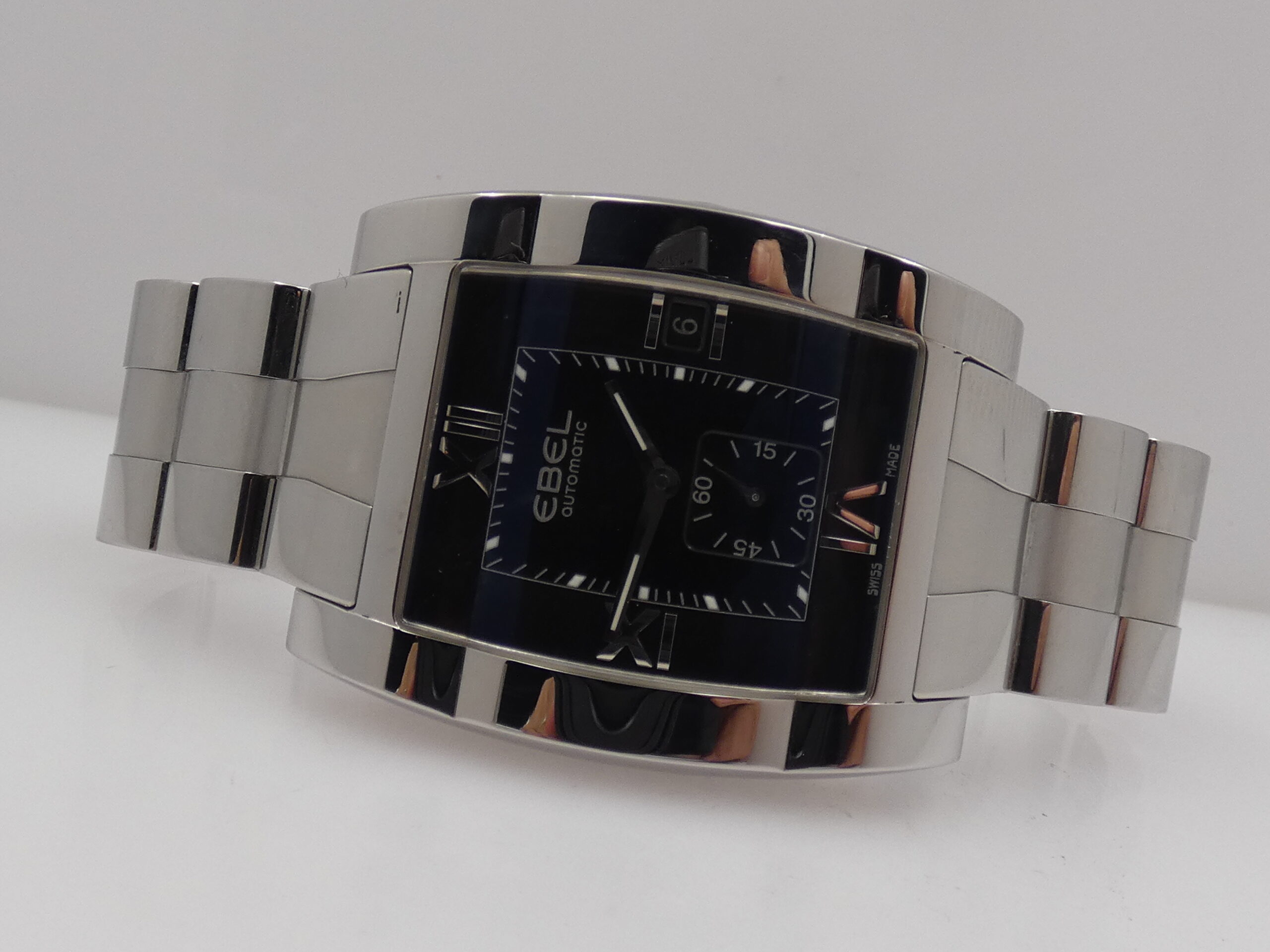 Ebel Tarawa N.O.S. BOX&PAPERS Automatico New Old Stock Anni 2000 Braccialato Ref. 9127J40 - immagine 6