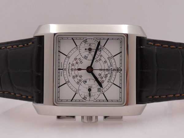 Cronografo Baume & Mercier Hampton 65530 BOX&PAPERS Anno 2020 Automatico Acciaio