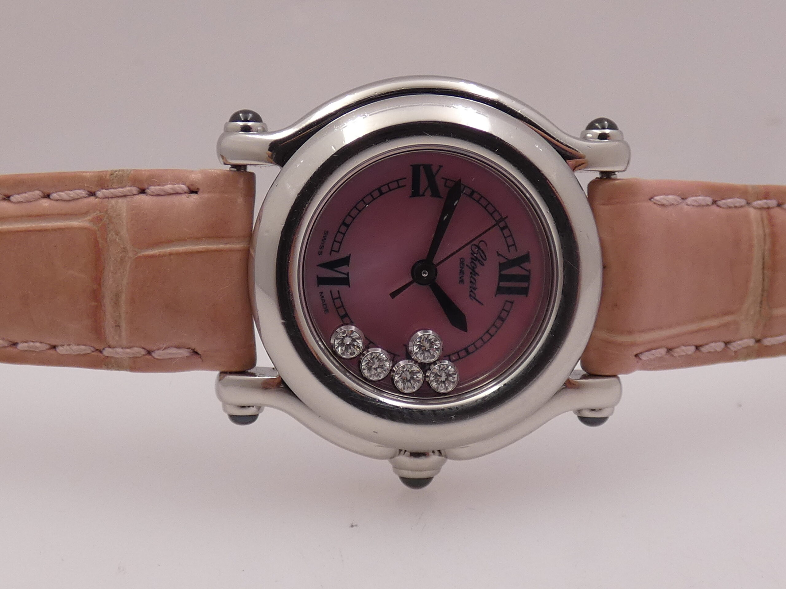 Chopard Happy Sport Lady MOP & "Happy" Floating Diamonds Dial Anni 2000 Ref. 27/8245-23 - immagine 7