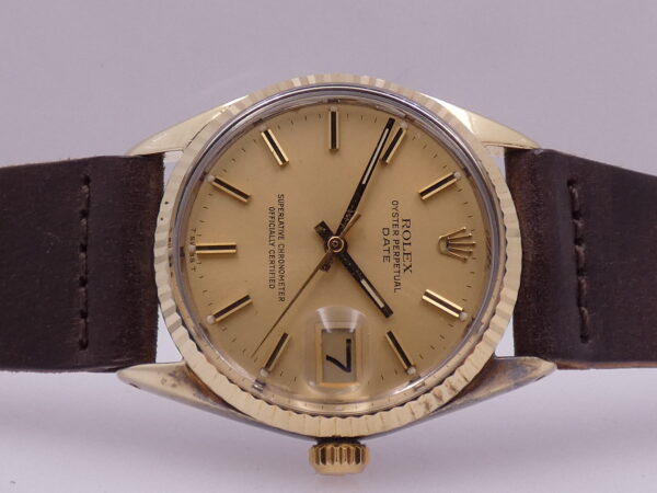 Rolex Rare 1550 Automatico Laminata Oro 18Kt ANNO 1977 Vintage