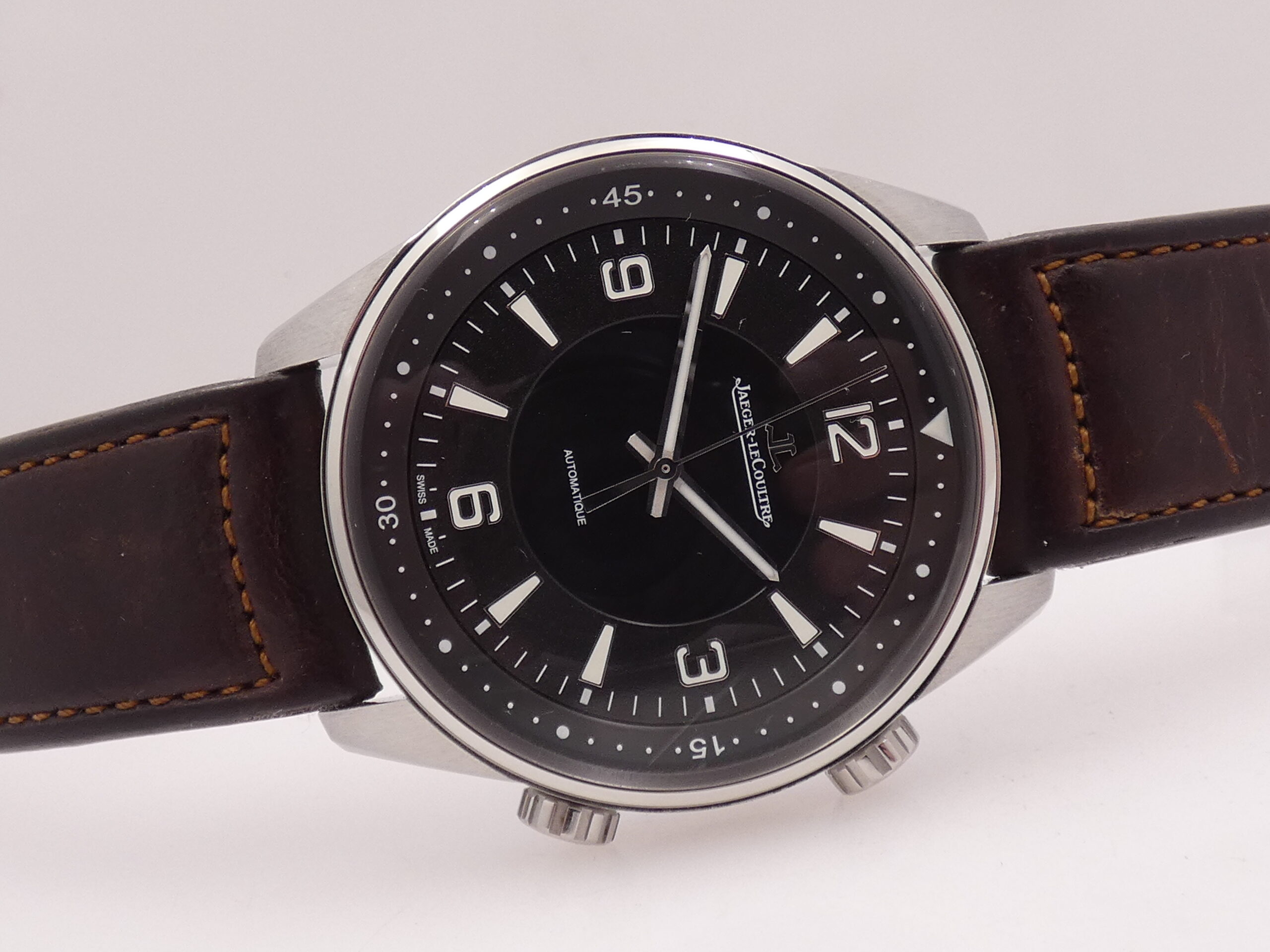 Jaeger-LeCoultre Polaris 1000 Hours Control 41mm With PAPERS 841.8.37.S Automatico Acciaio Black Dial Q9008471 - immagine 7