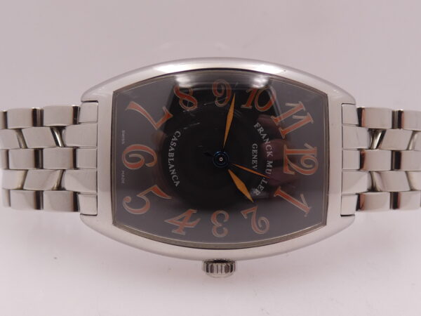 Franck Muller Casablanca SAHARA 2852 Automatico Black Dial Braccialato Acciaio ANNI 2000